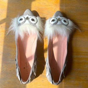 SOLD Kate Spade Owl Designer Flats